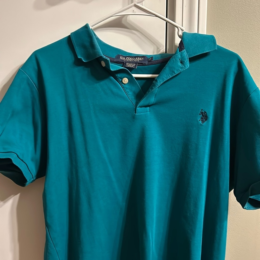 Men’s Medium Teal Polo